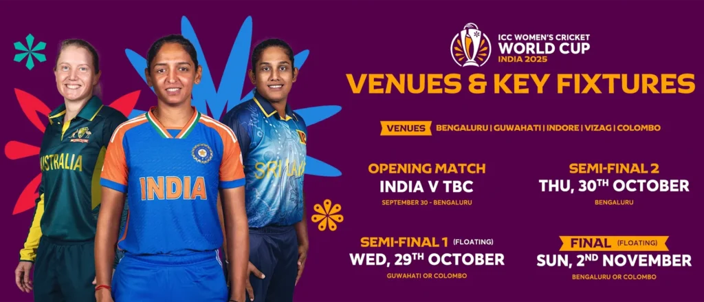 Women’s Cricket World Cup 2025: Tickets at Just ₹100 – A Game-Changing Move