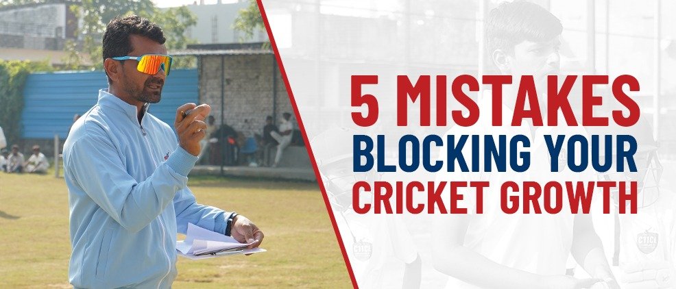 5 Common Mistakes Young Cricketers Make — and How to Avoid Them?